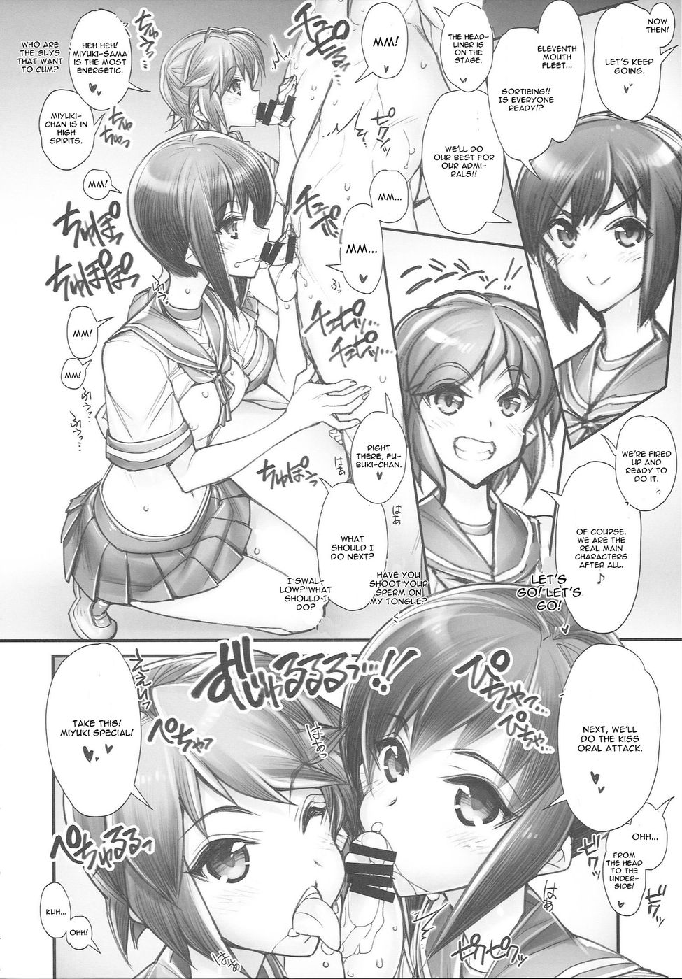 Hentai Manga Comic-KanColle -SEX FLEET COLLECTION- Kan-musu Catalog-Read-7